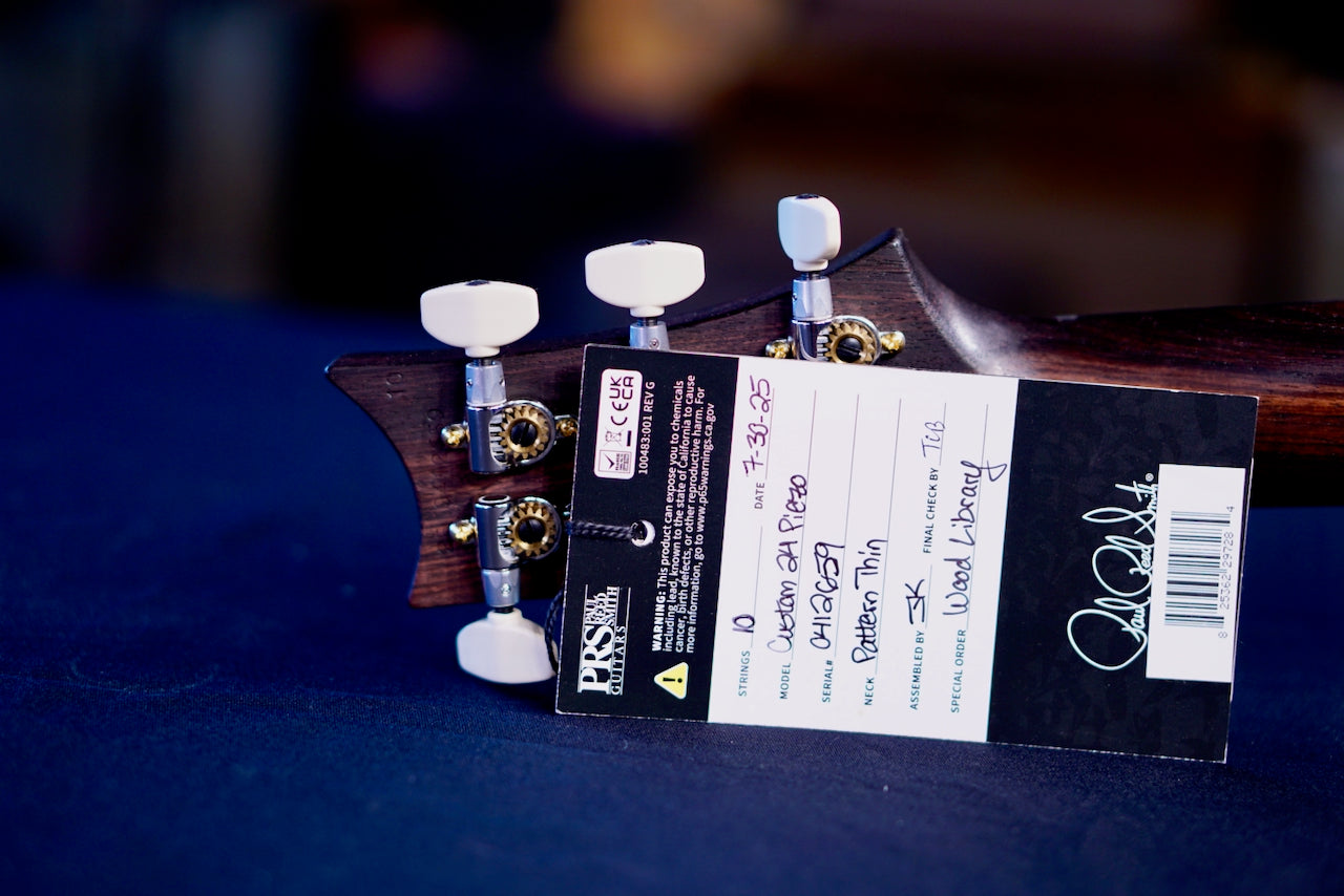 PRS Custom 24 Piezo Wood Library Rosewood Neck Custom Color 0412659