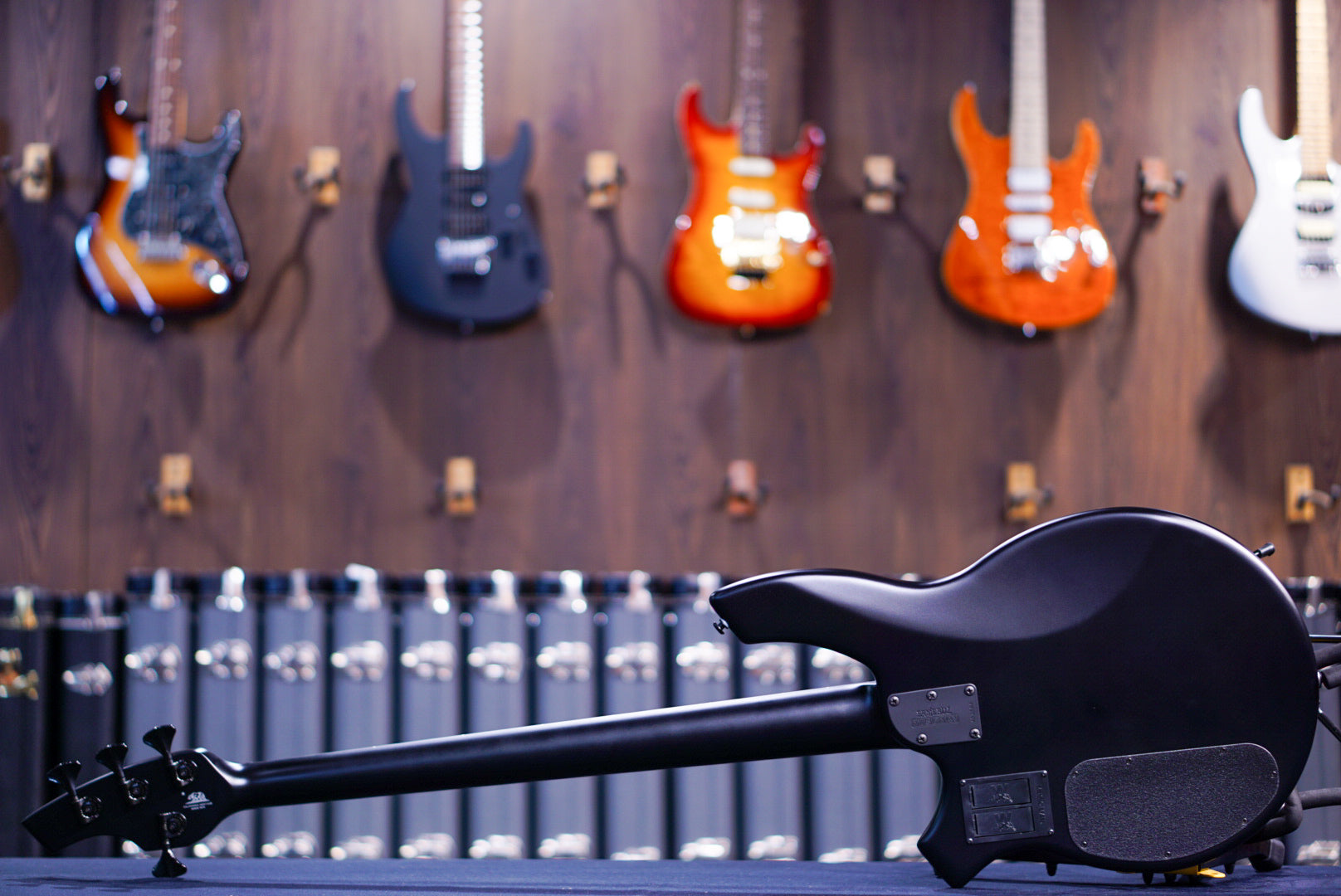 Ernie Ball Music Man Bongo 4 HH Stealth Black K02566