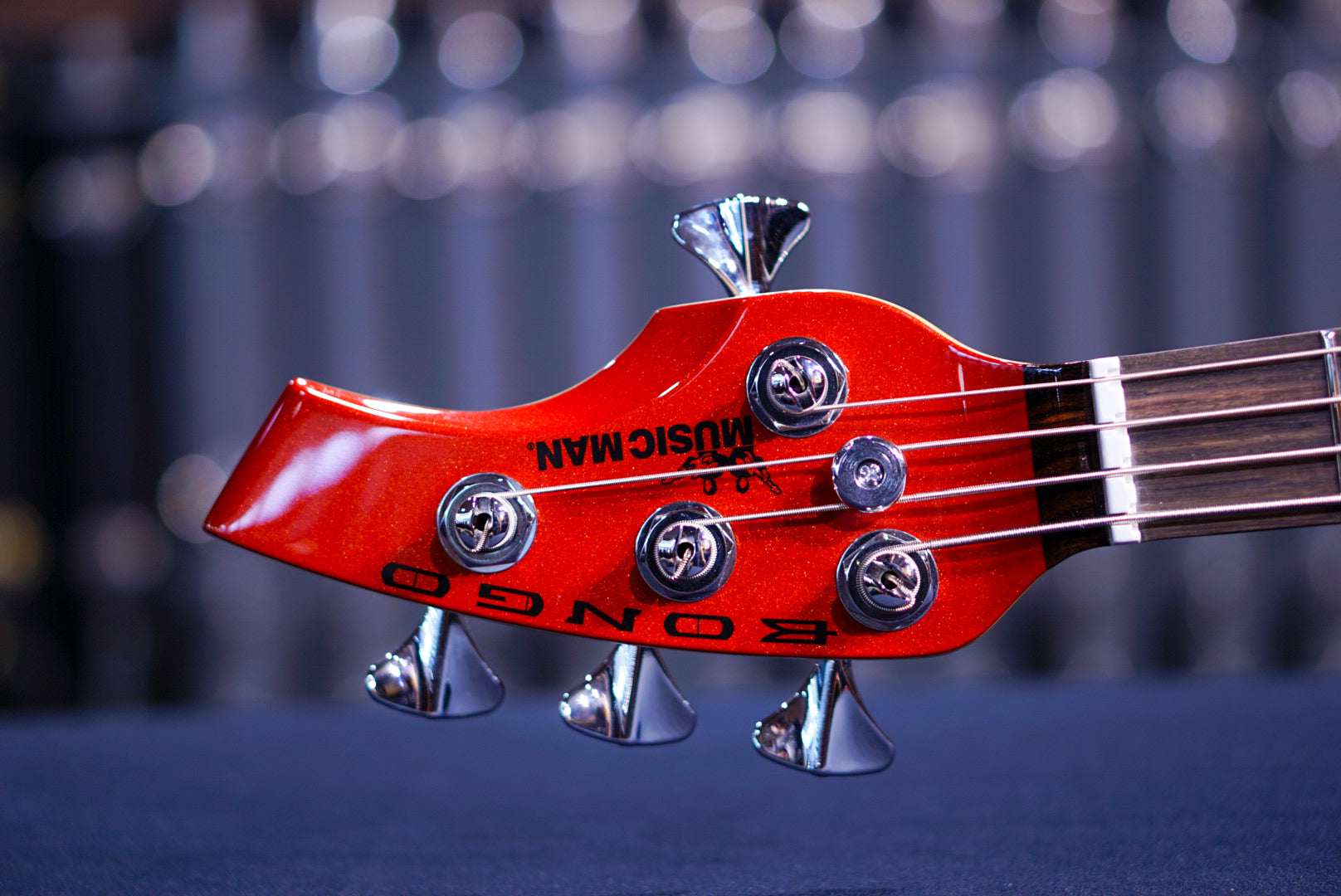 Ernie Ball Music Man Bongo 4 HH Blood Orange K02557