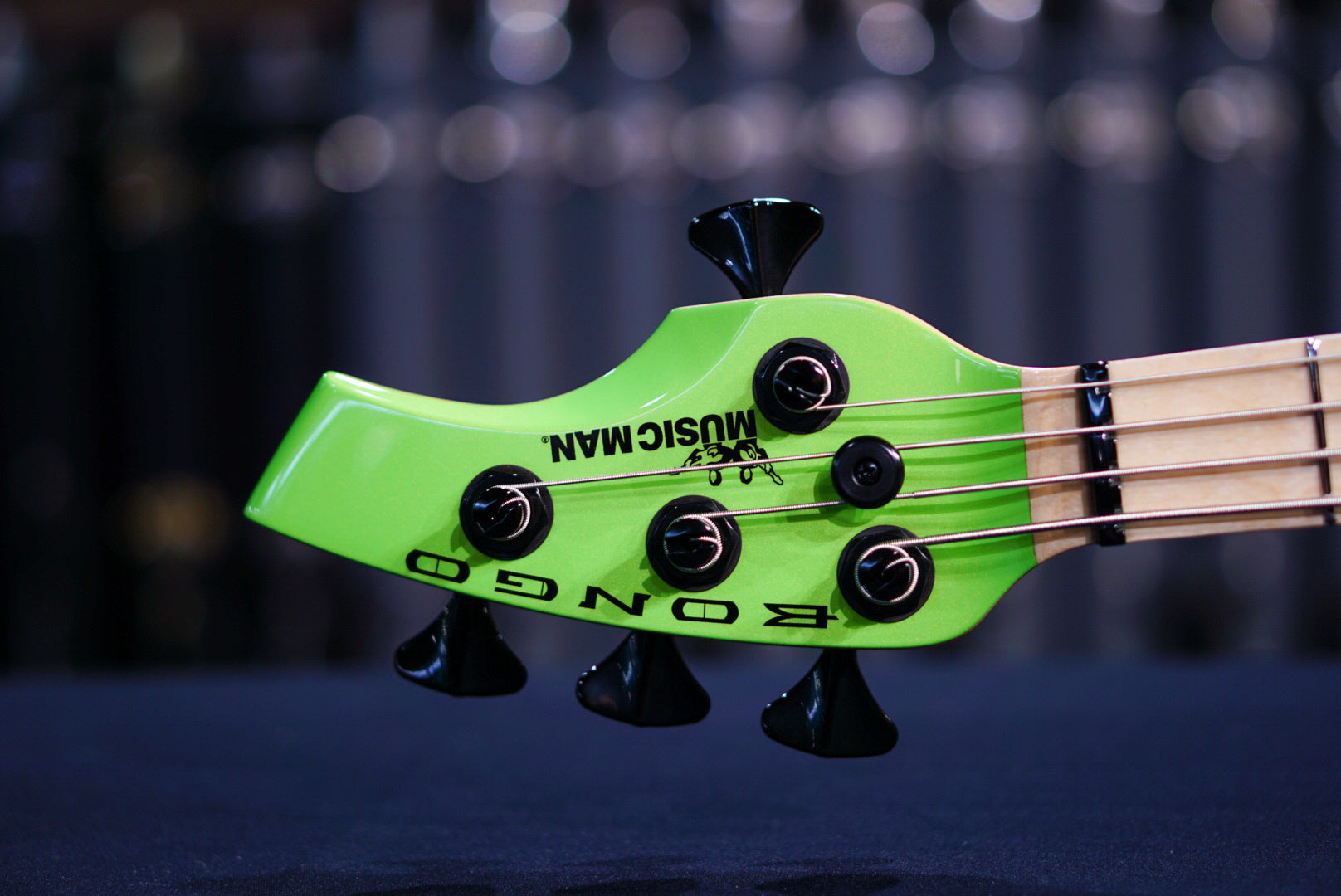 Ernie Ball Music Man Bongo 4 HH Mantis Green K04157