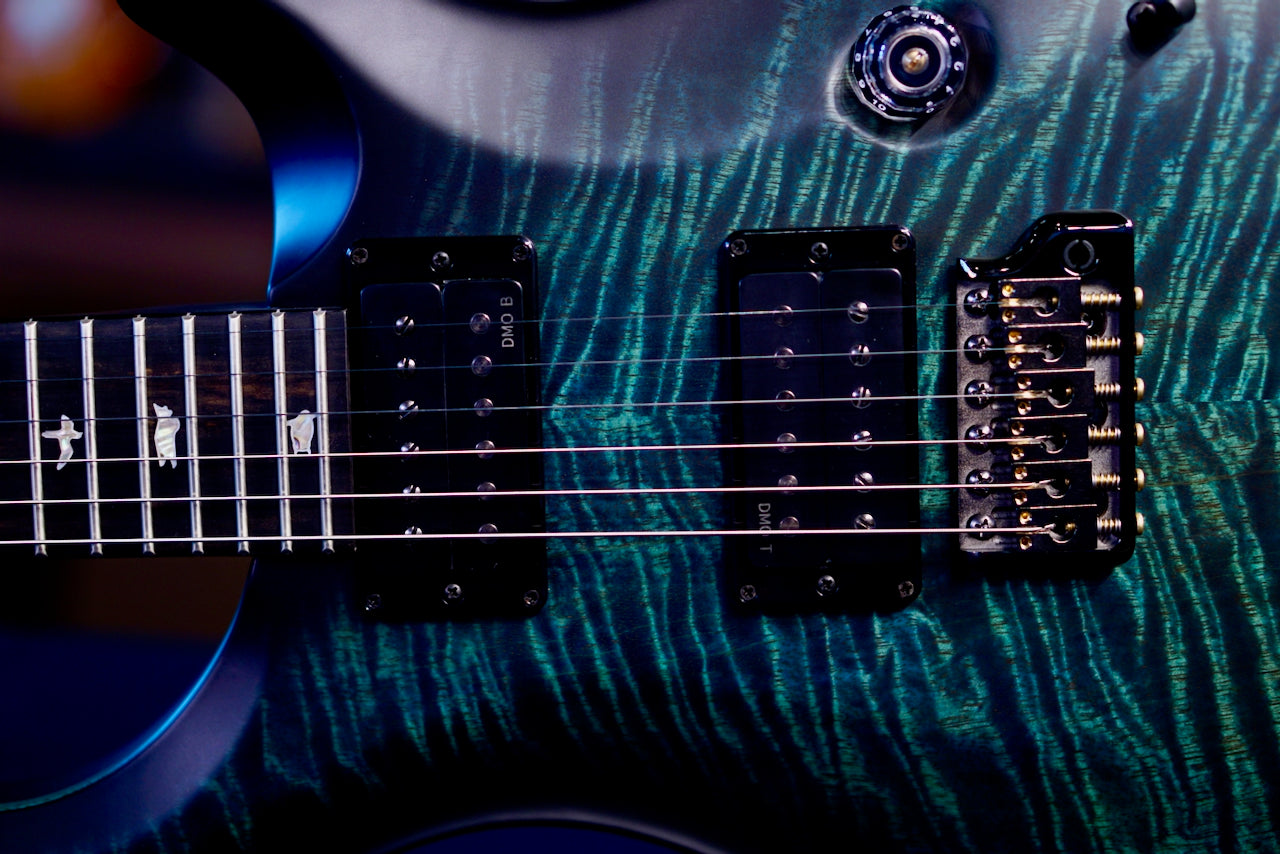 PRS 40th Anniversary Custom 24 Satin Limited Edition Cobalt Smokeburst 0409658