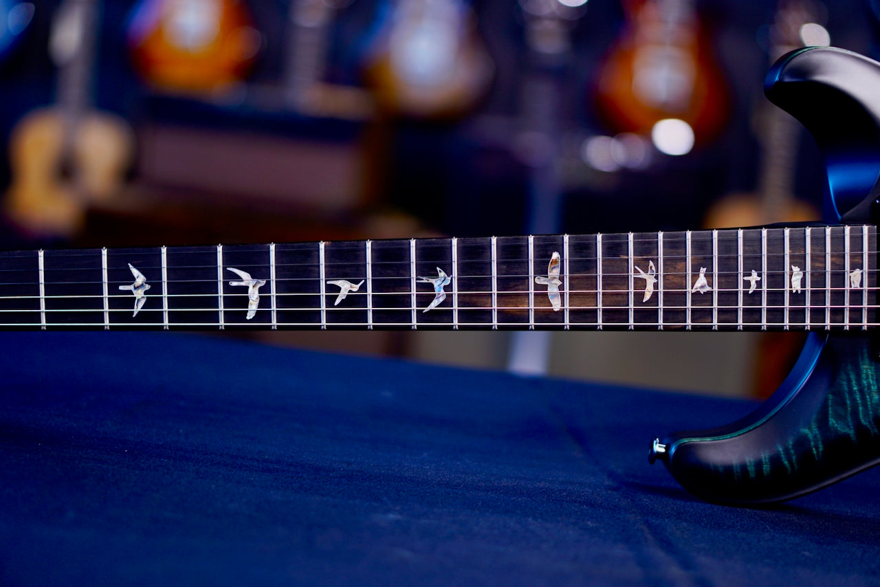 PRS 40th Anniversary Custom 24 Satin Limited Edition Cobalt Smokeburst 0409658