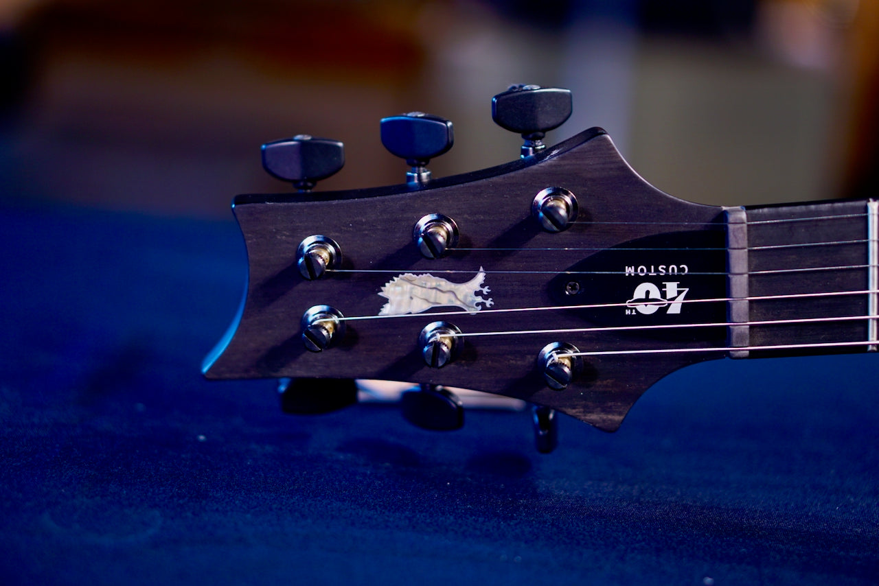 PRS 40th Anniversary Custom 24 Satin Limited Edition Cobalt Smokeburst 0409658