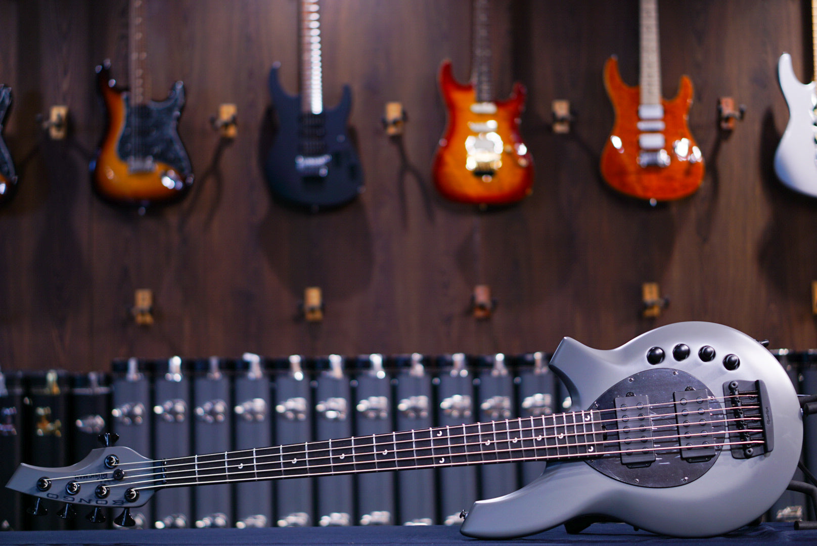 Ernie Ball Music Man Bongo 5 HH Titan Grey K04452