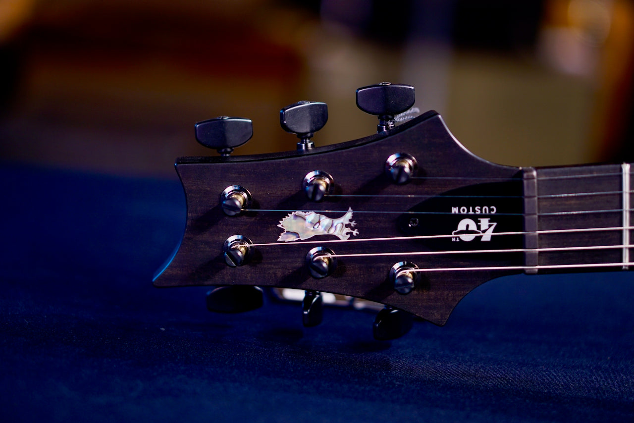 PRS 40th Anniversary Custom 24 Satin Limited Edition Fire Smokeburst 0410361