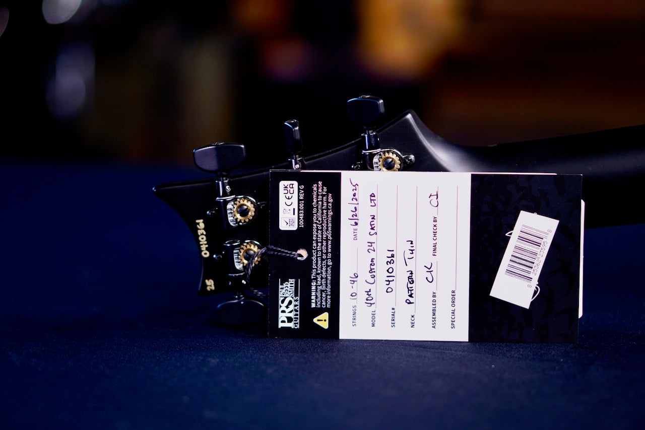 PRS 40th Anniversary Custom 24 Satin Limited Edition Fire Smokeburst 0410361