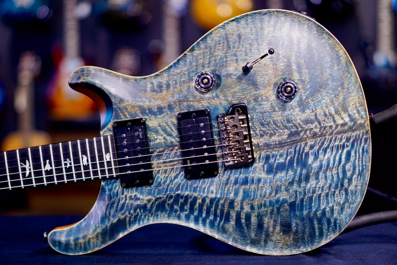 PRS 40th Anniversary Custom 24 Satin Limited Edition Faded Whale Blue 0409655