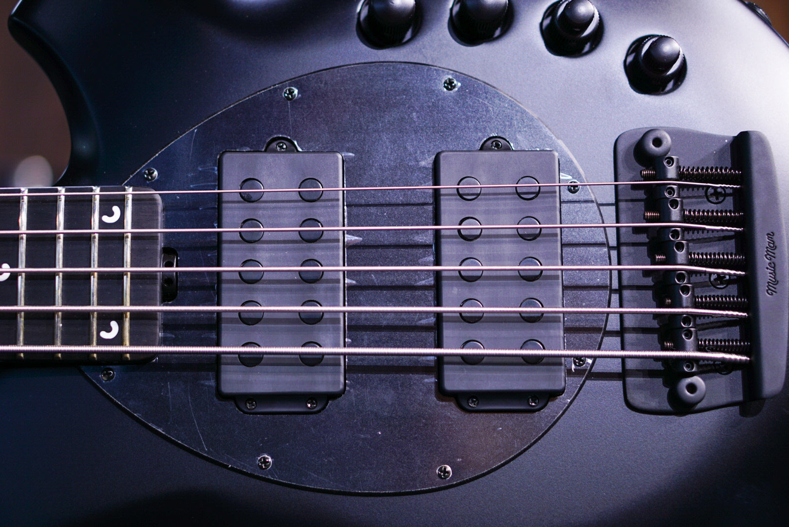 Ernie Ball Music Man Bongo 5 HH Stealth Black K04842