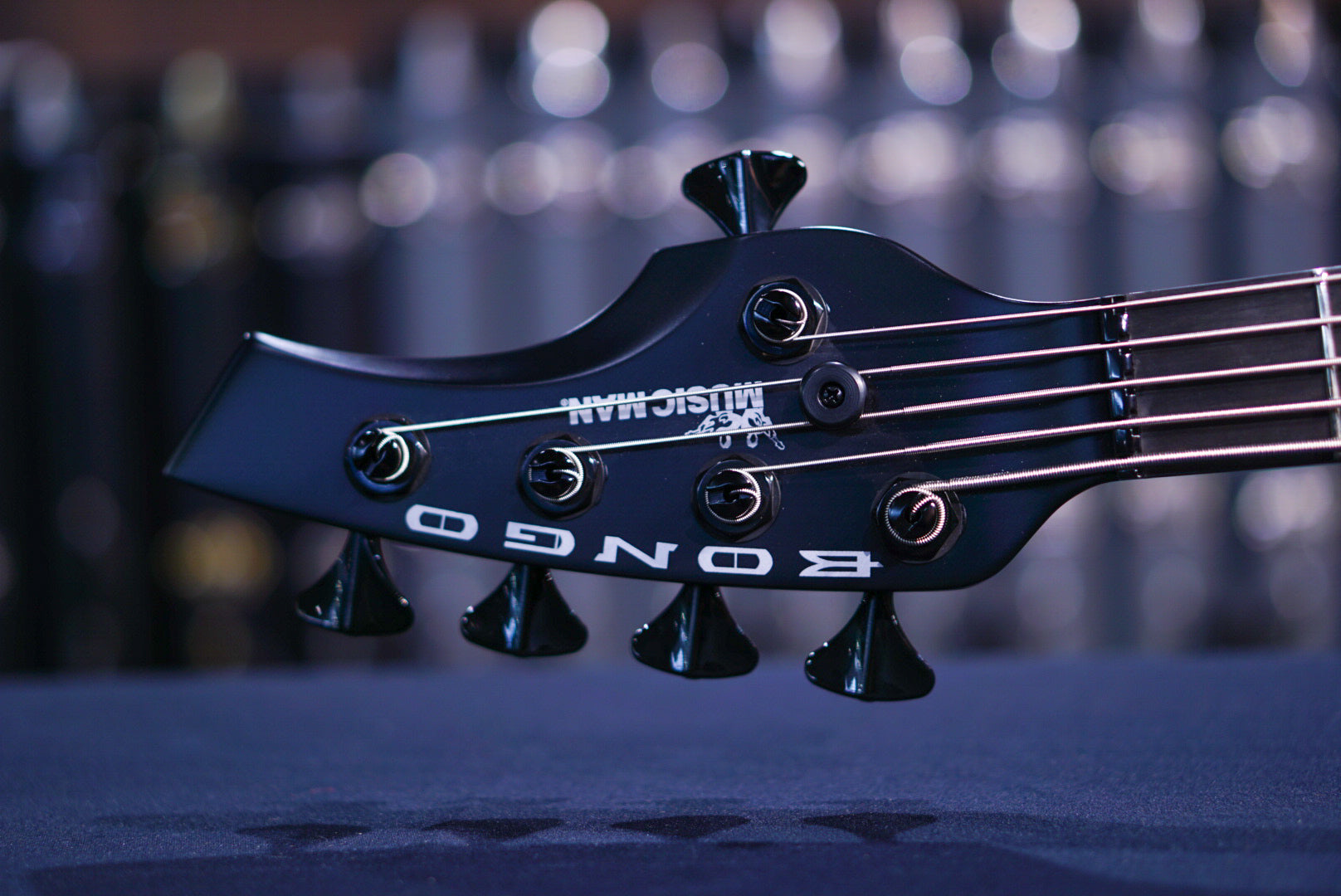 Ernie Ball Music Man Bongo 5 HH Stealth Black K04842