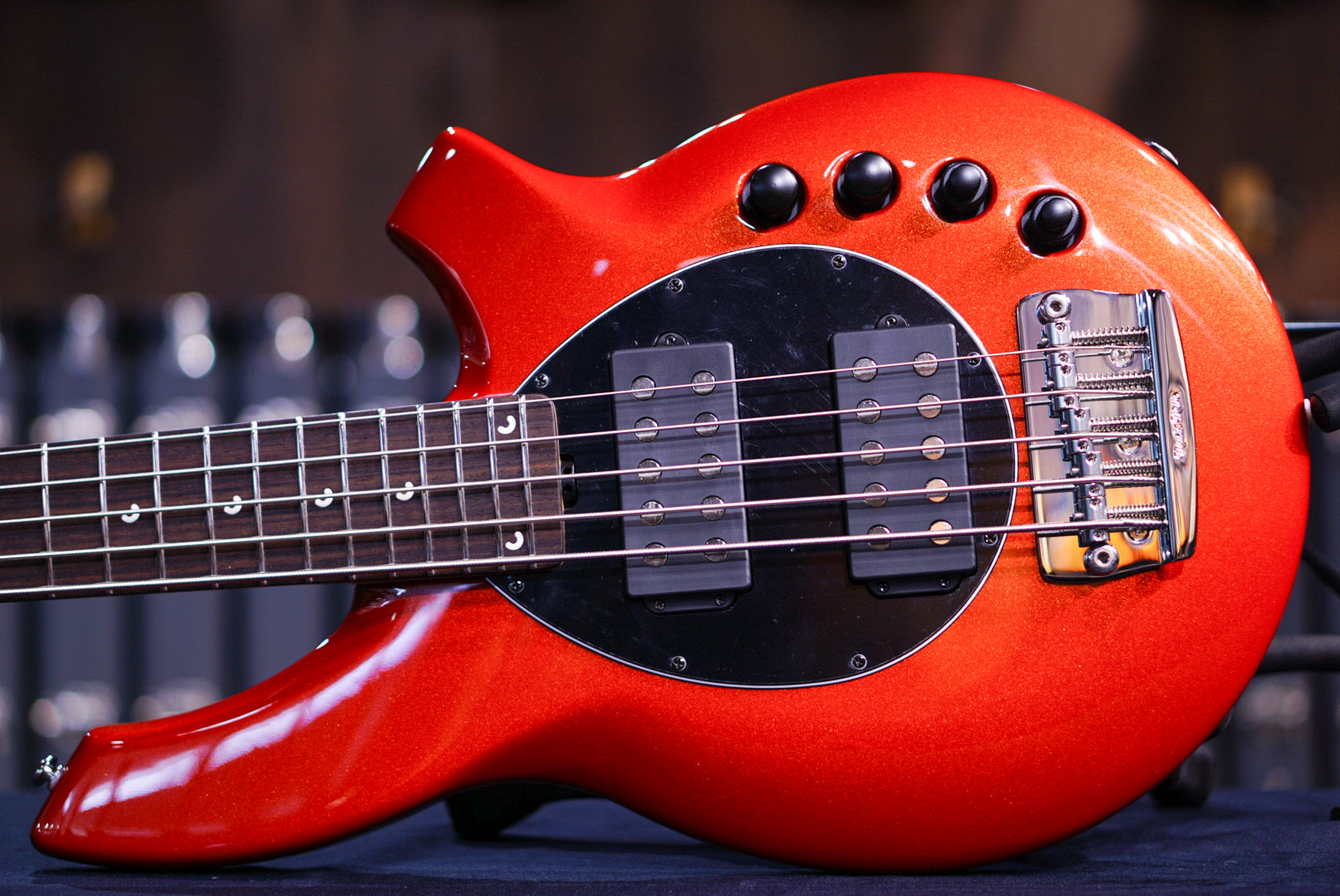 Ernie Ball Music Man Bongo 5 HH Blood Orange K04622