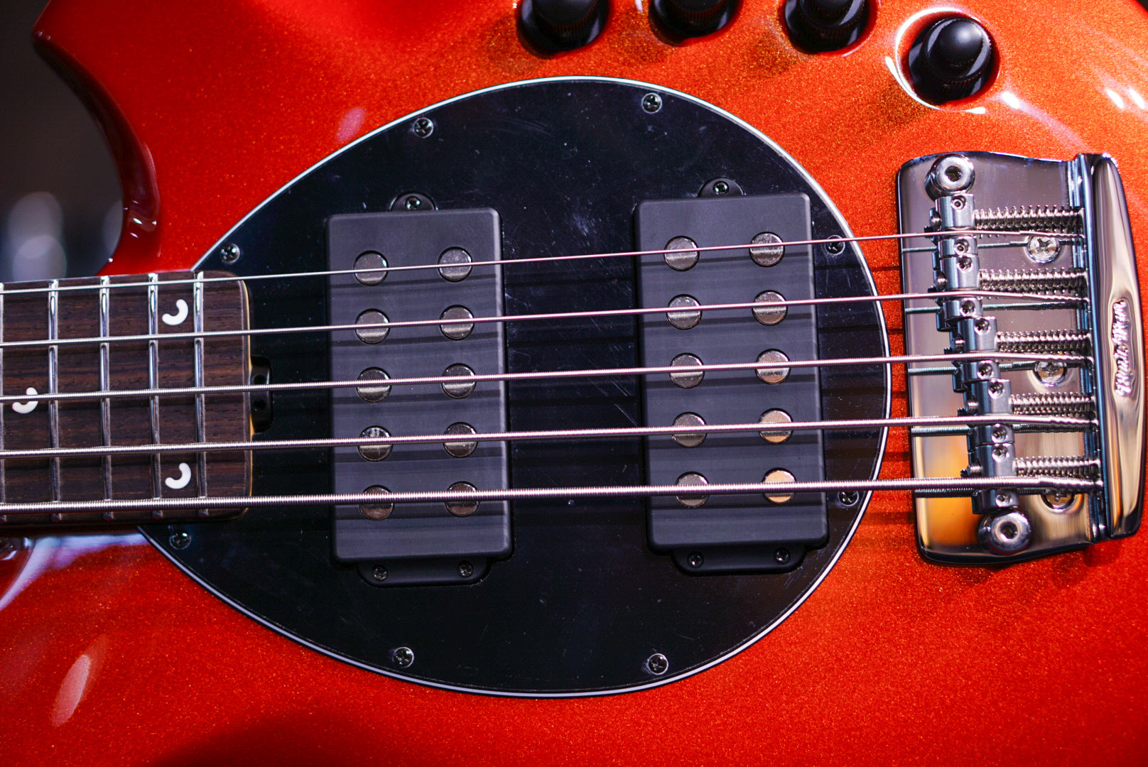 Ernie Ball Music Man Bongo 5 HH Blood Orange K04622