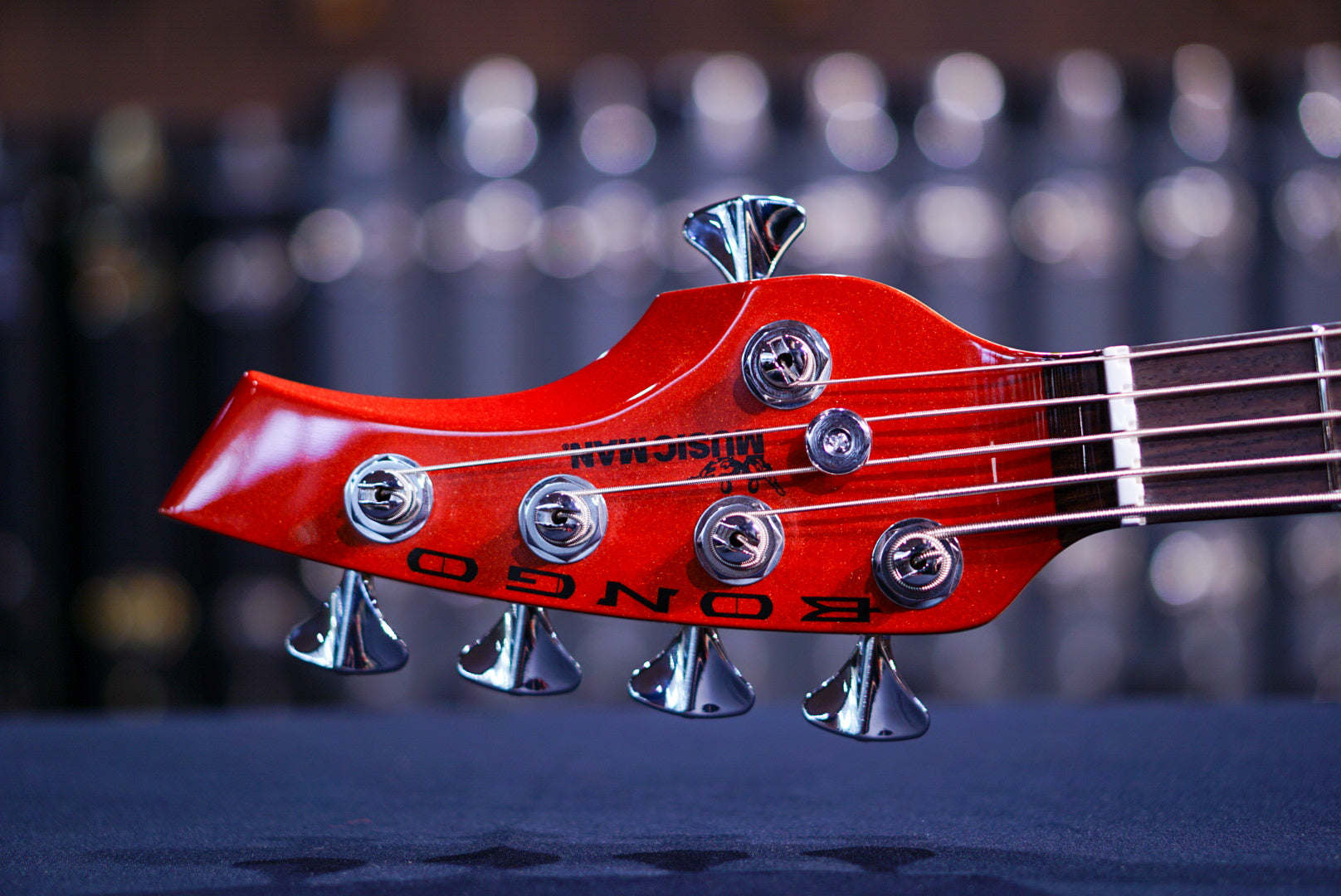 Ernie Ball Music Man Bongo 5 HH Blood Orange K04622