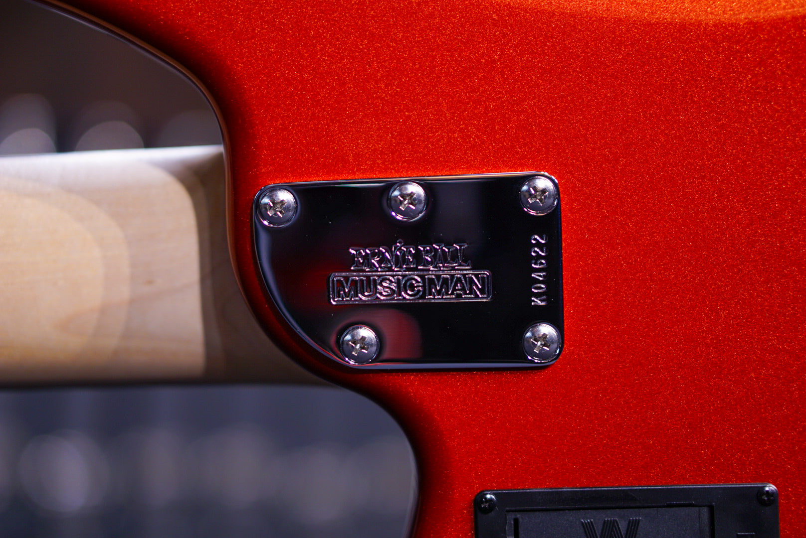 Ernie Ball Music Man Bongo 5 HH Blood Orange K04622