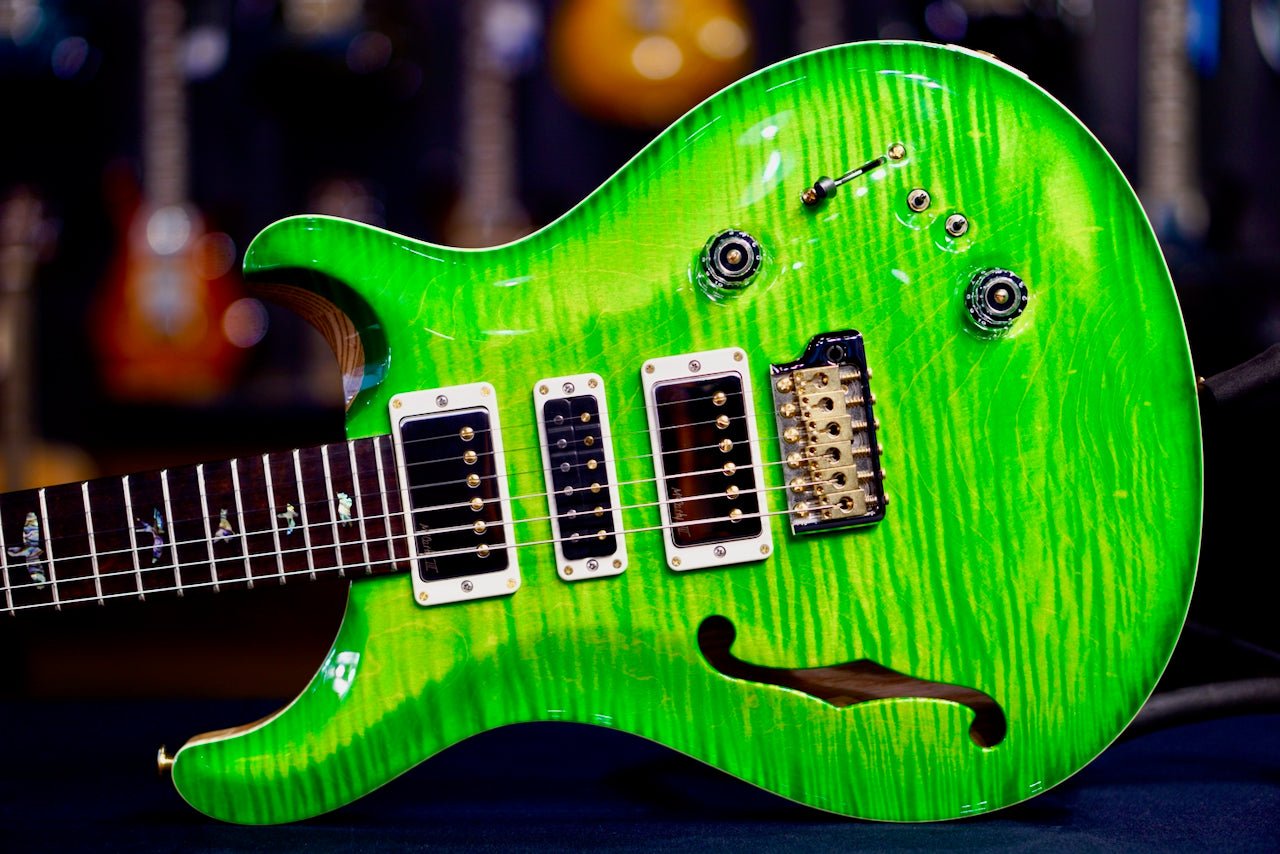 PRS Special 22 Semi Hollow Wood Library Eriza Verde Rosewood Neck 0409220