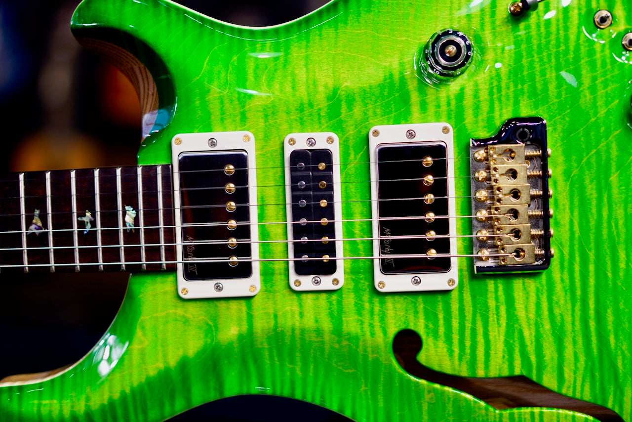PRS Special 22 Semi Hollow Wood Library Eriza Verde Rosewood Neck 0409220