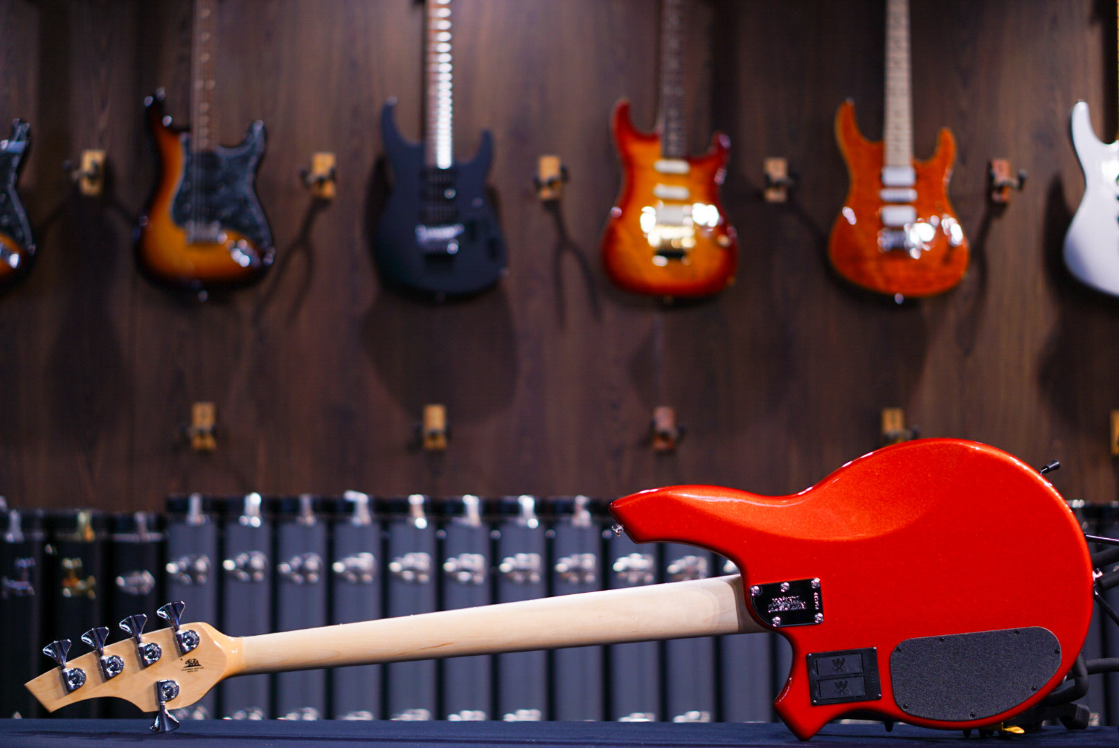 Ernie Ball Music Man Bongo 5 HH Blood Orange K04622