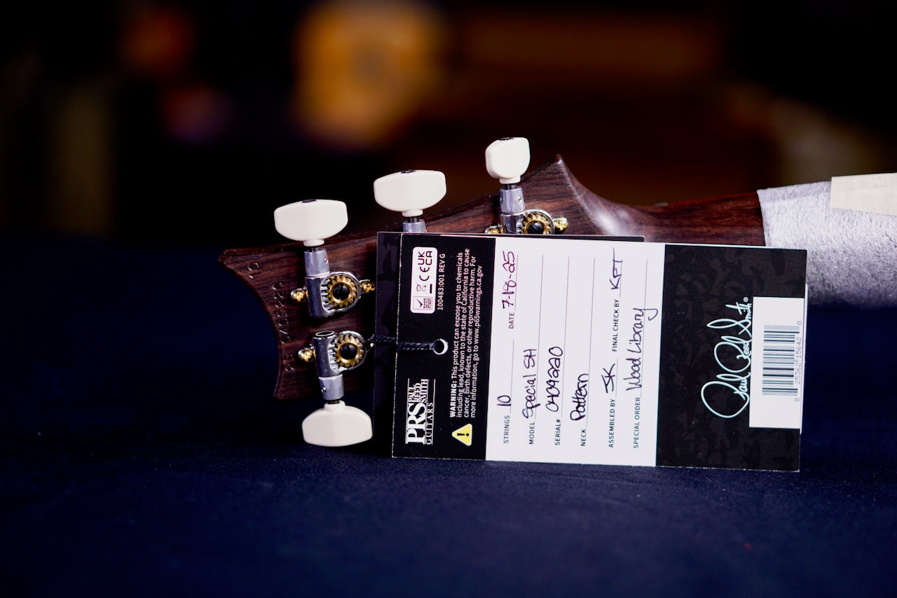 PRS Special 22 Semi Hollow Wood Library Eriza Verde Rosewood Neck 0409220