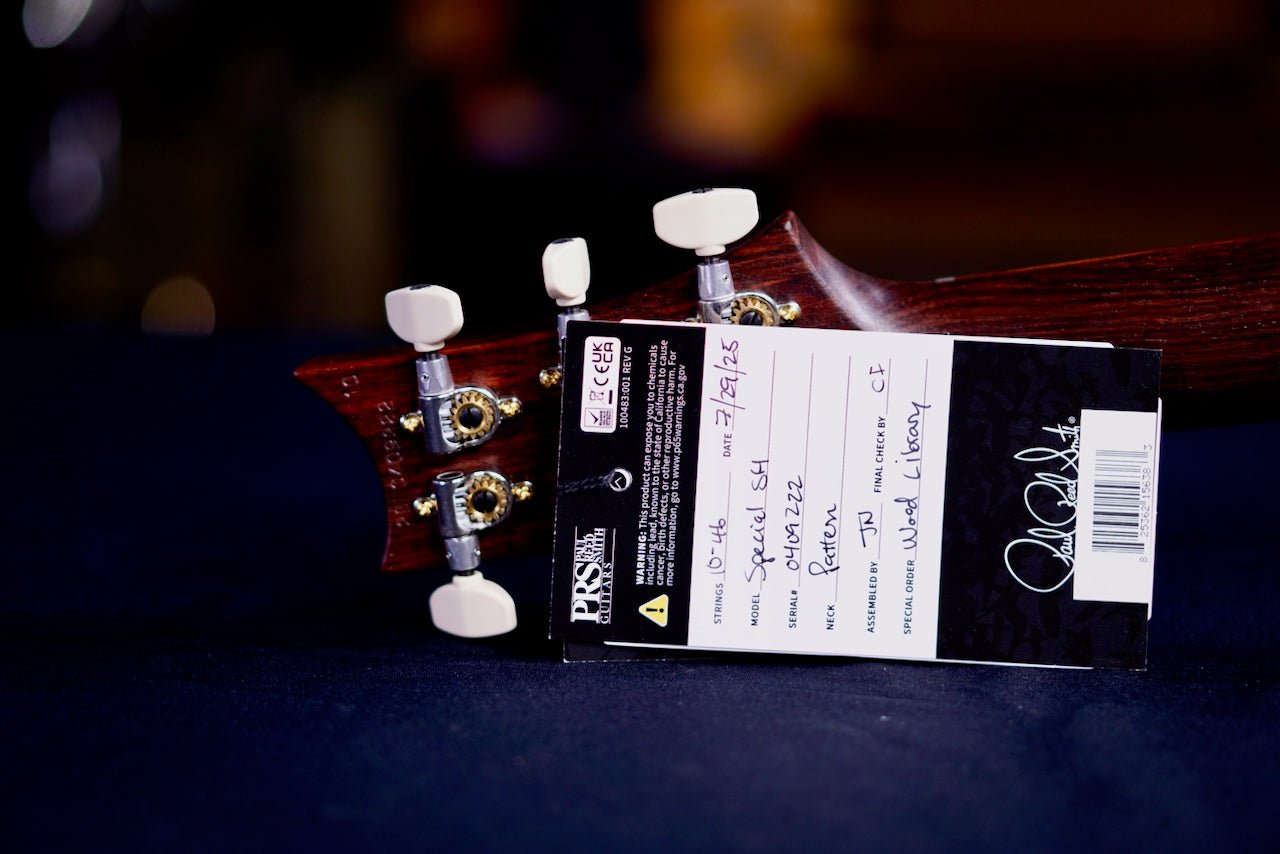 PRS Special 22 Semi Hollow Wood Library Blue Fade Rosewood Neck 0409222