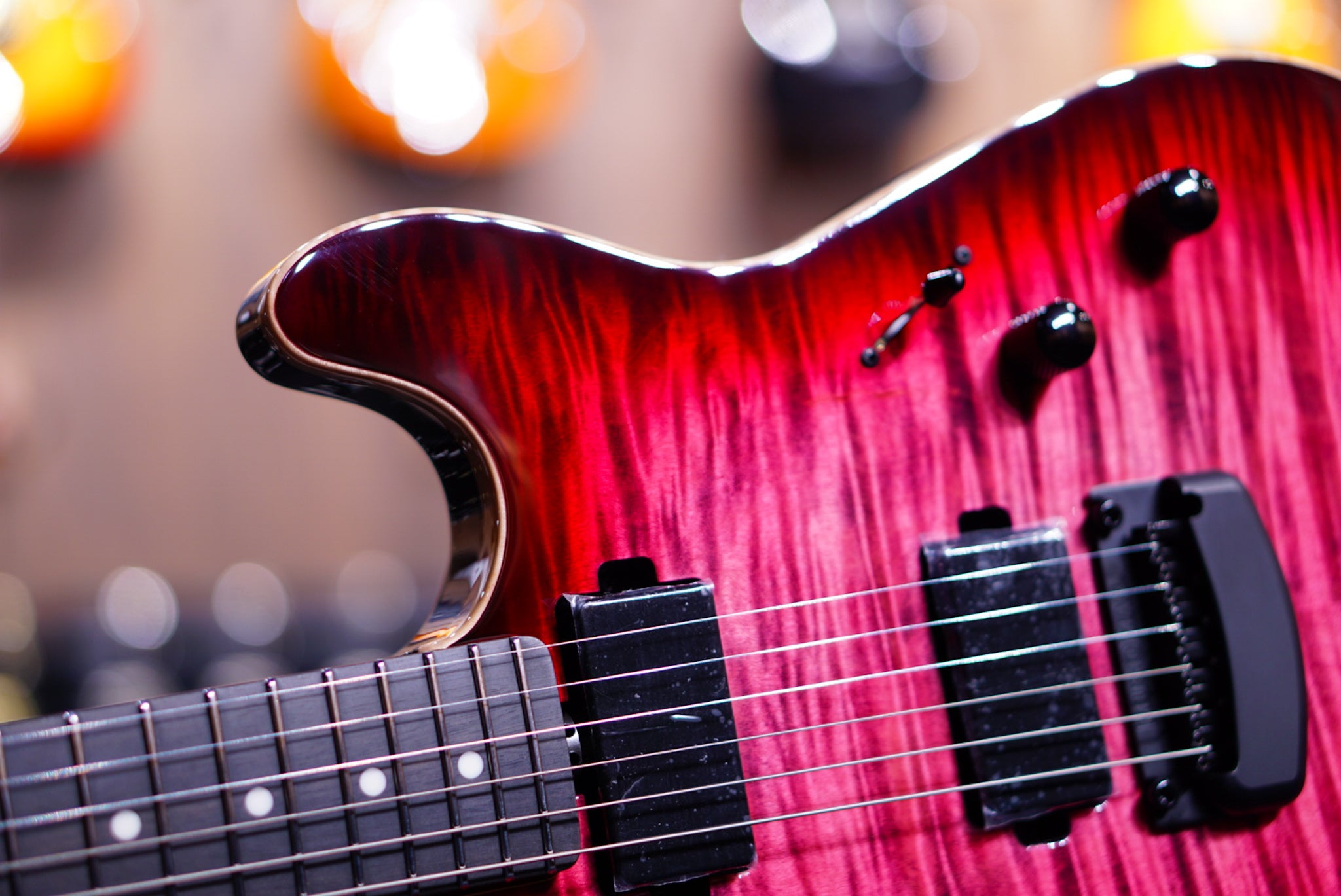 Ernieball Musicman sabre HT raspberry H04092 - HIENDGUITAR Musicman GUITAR