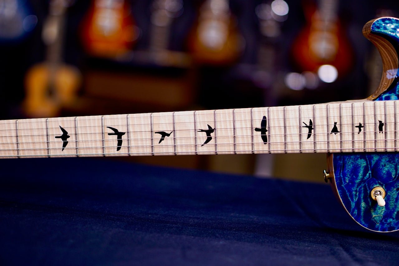 PRS Tremonti Wood Library Quilt River Blue 0408494