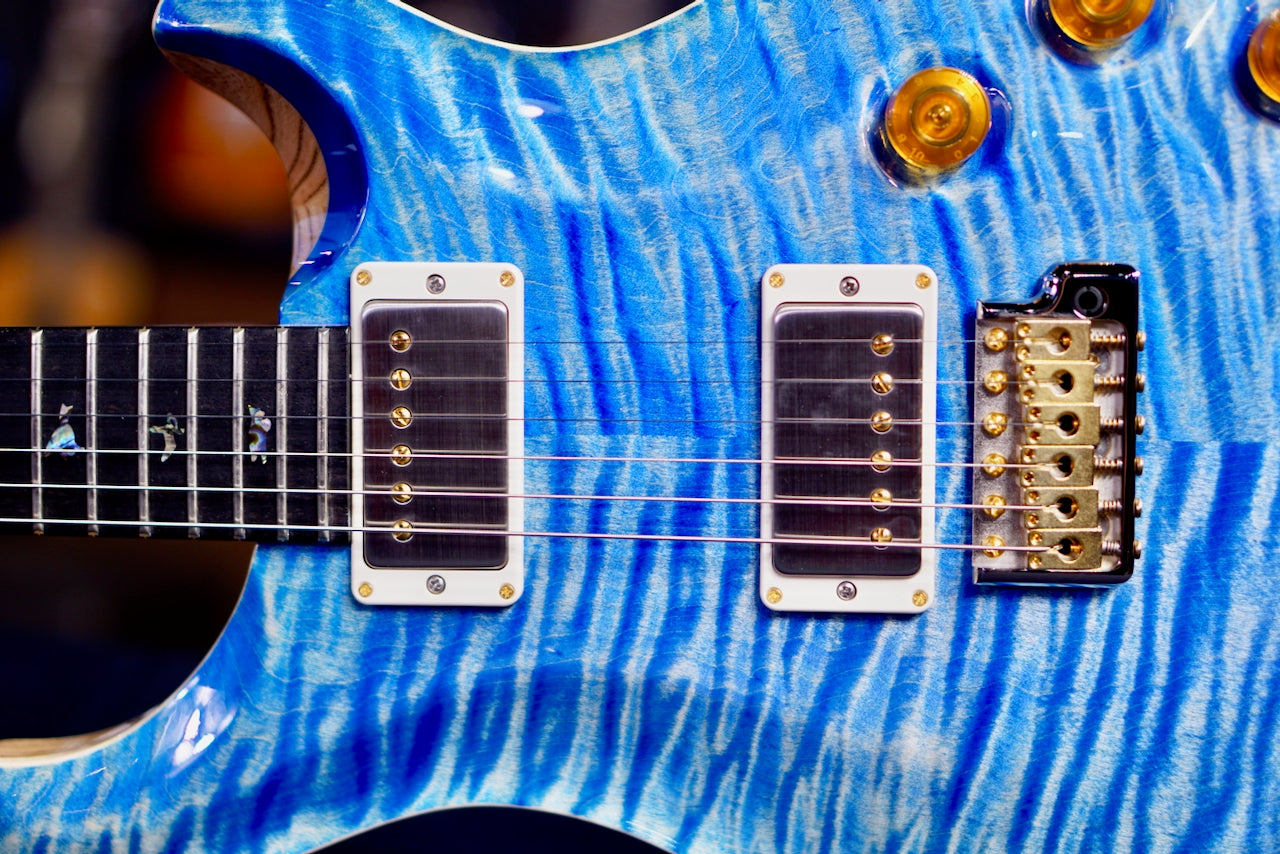 PRS DGT Wood Library Faded Blue Jean Rosewood Neck 0413094
