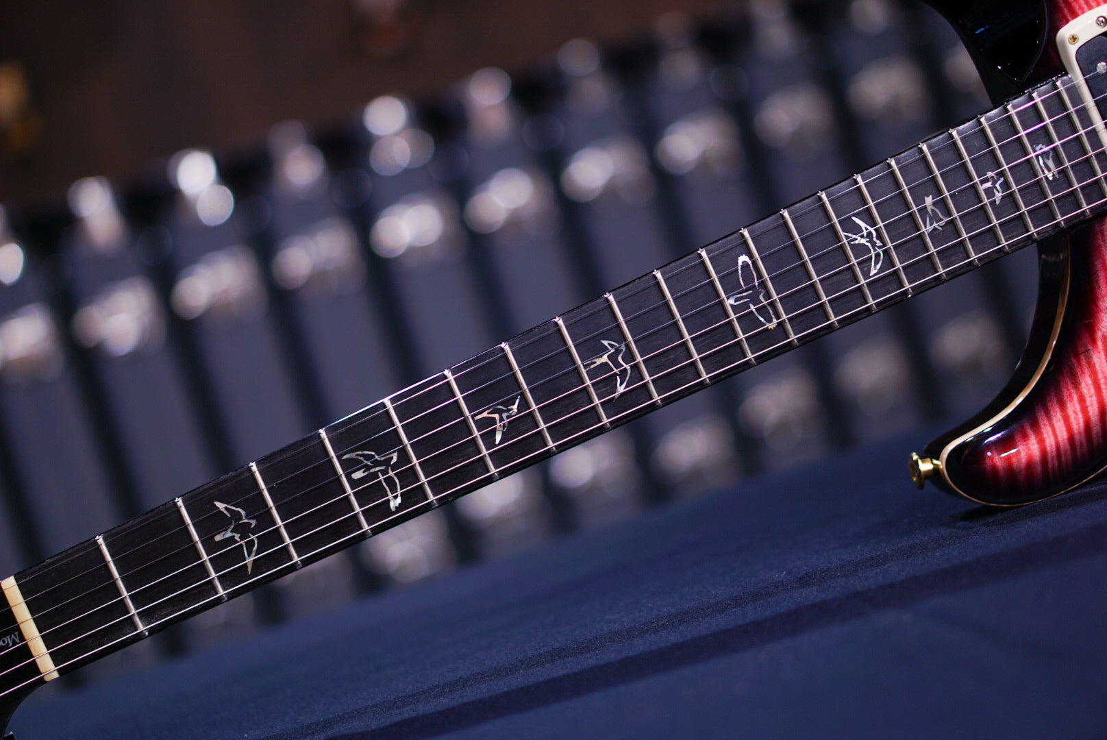 PRS Modern eagle V wood library Bonni Pink Smokeburst 0387188