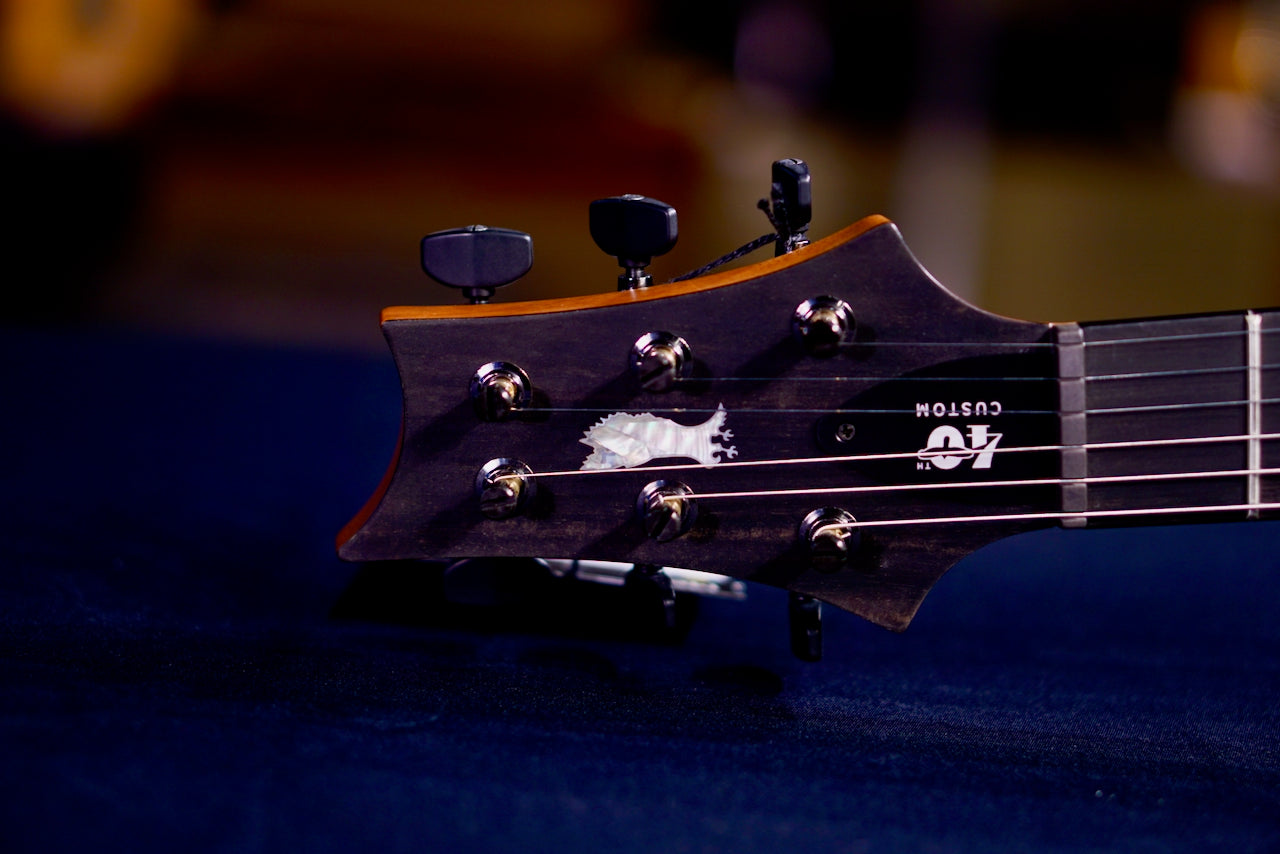 PRS 40th Anniversary Custom 24 Satin Limited Edition Charcoal 0409194