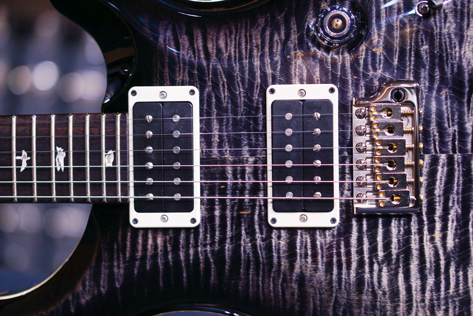 PRS CUSTOM 24 CHARCOAL BURST 24 0383724