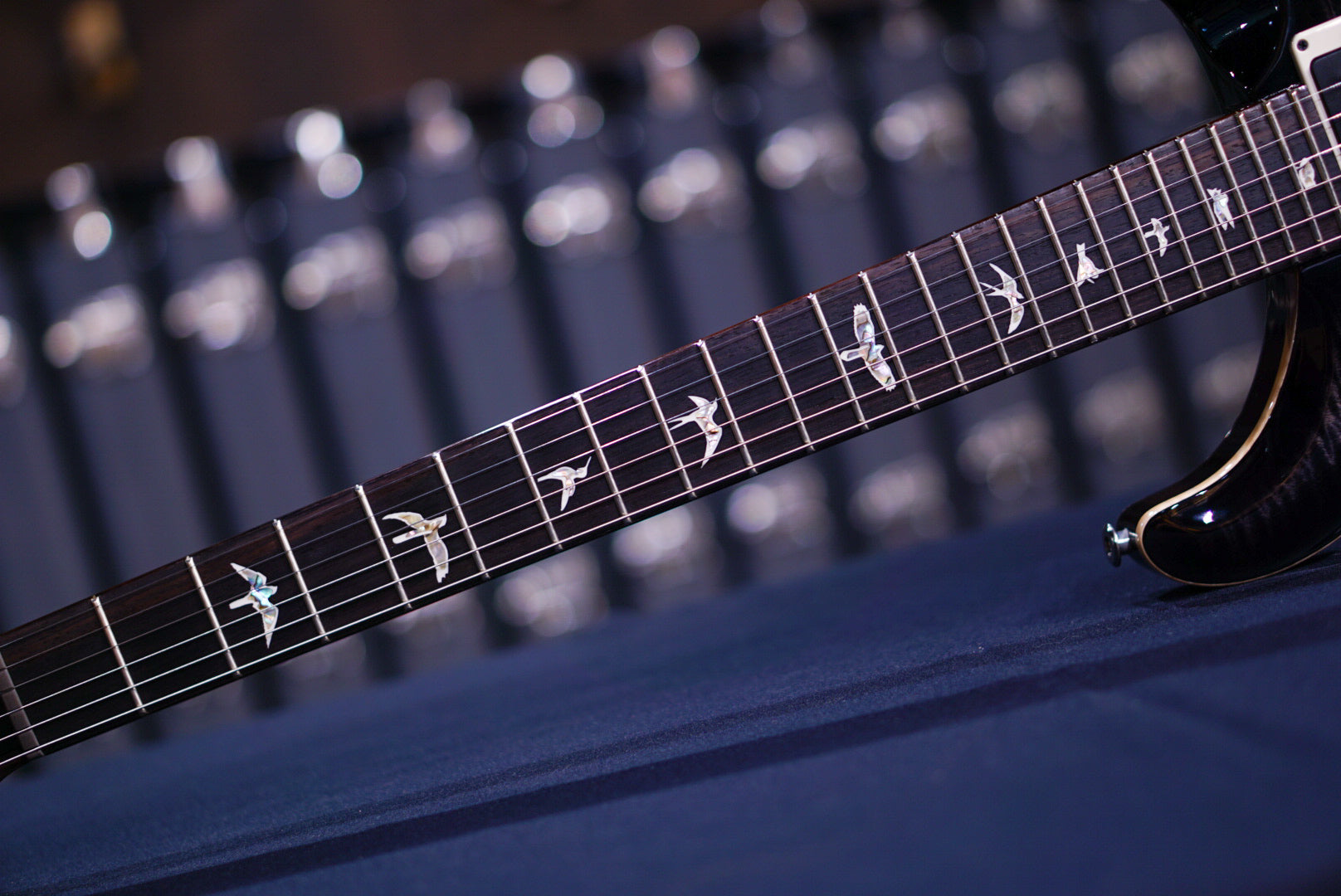 PRS CUSTOM 24 CHARCOAL BURST 24 0383724