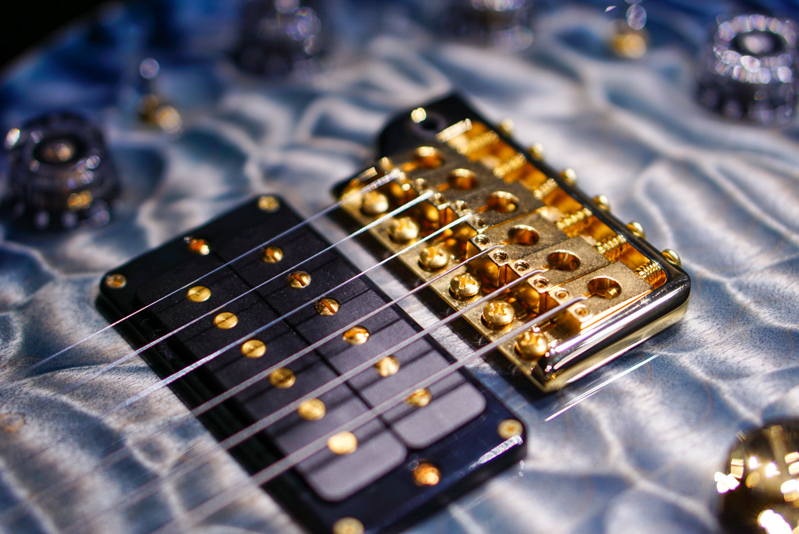 PRS Private stock Doubleneck indigo glow PS 10942 0383427