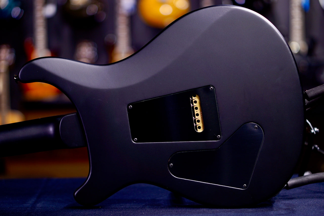 PRS 40th Anniversary Custom 24 Satin Limited Edition Charcoal Tri-Color Burst 0410362