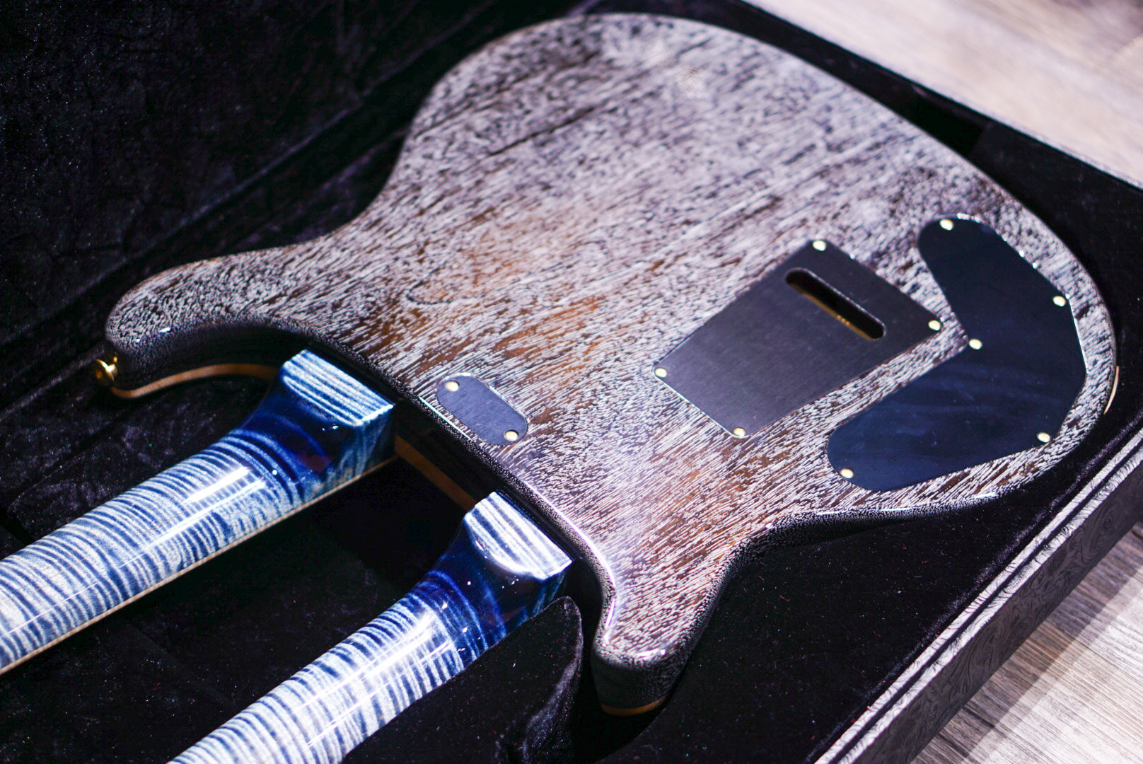 PRS Private stock Doubleneck indigo glow PS 10942 0383427