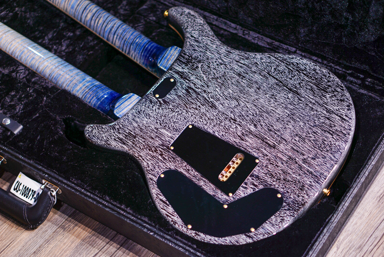 PRS Private stock Doubleneck indigo glow PS 10942 0383427