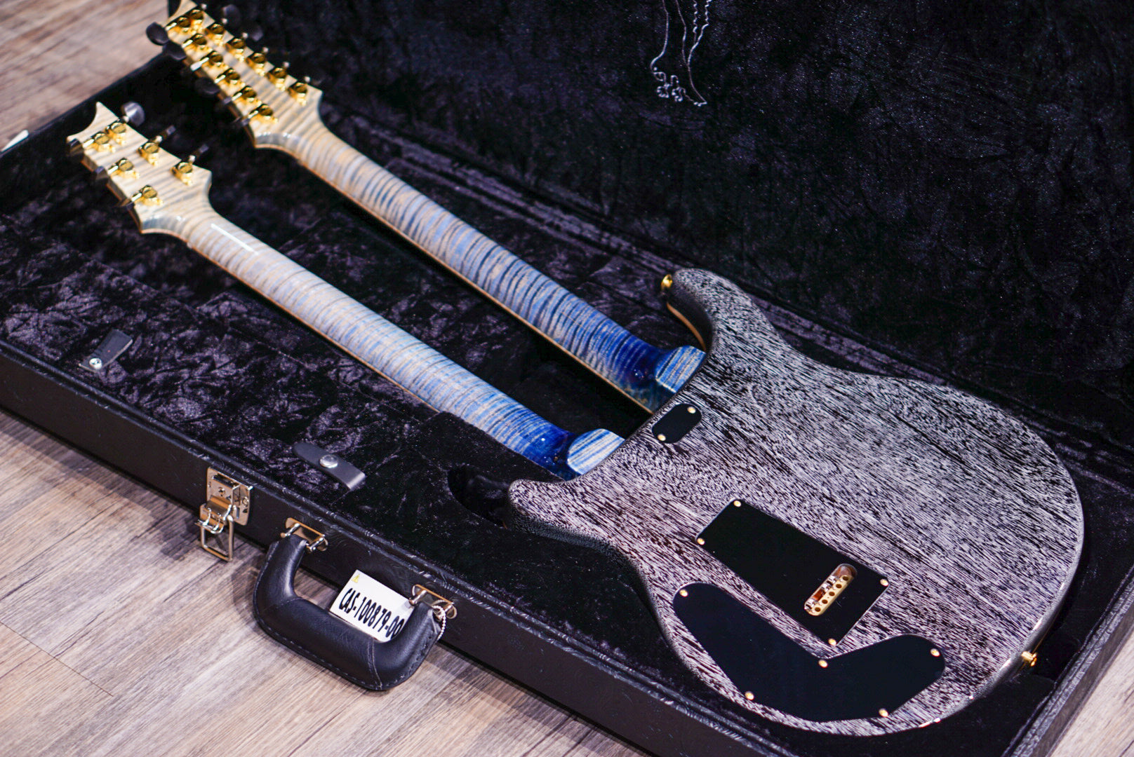 PRS Private stock Doubleneck indigo glow PS 10942 0383427