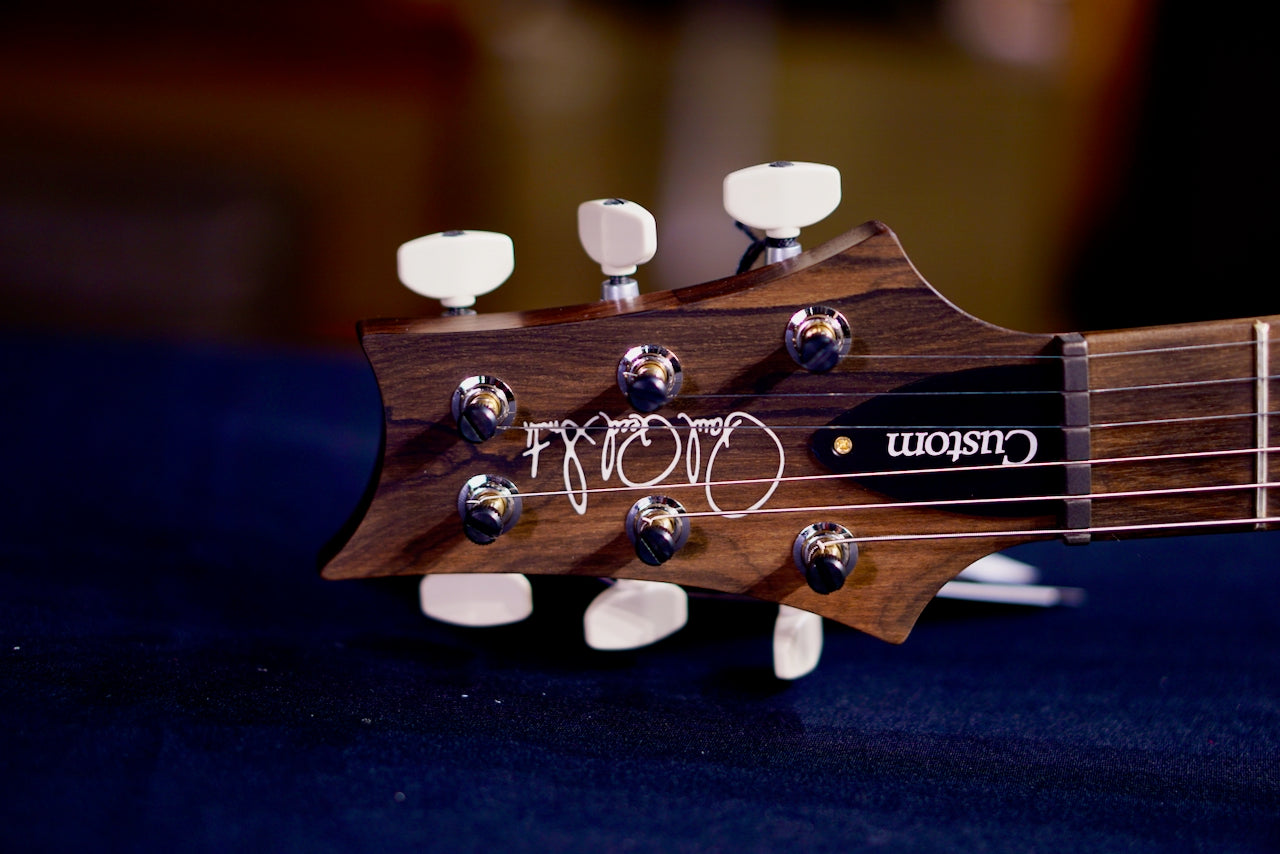 PRS Custom 24 Wood Library Faded Whale Blue Satin Rosewood Neck 0413087