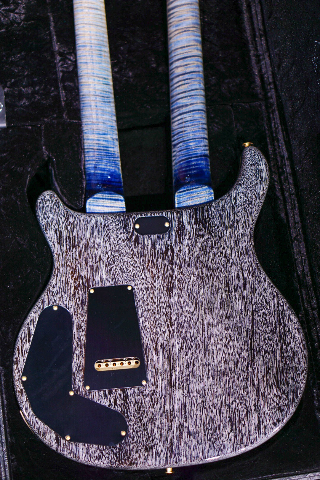 PRS Private stock Doubleneck indigo glow PS 10942 0383427