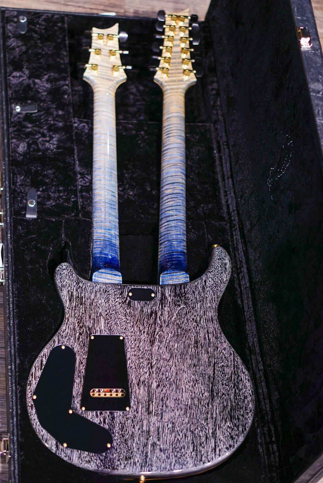 PRS Private stock Doubleneck indigo glow PS 10942 0383427