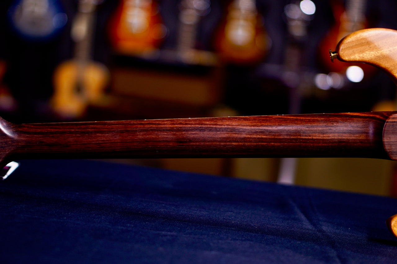 PRS Custom 24 Wood Library Faded Whale Blue Satin Rosewood Neck 0413087