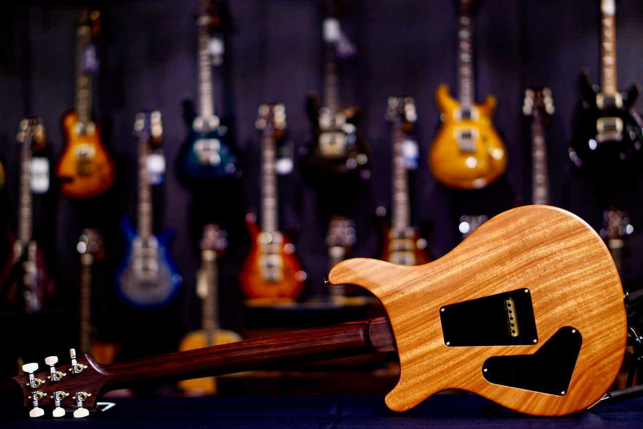 PRS Custom 24 Wood Library Faded Whale Blue Satin Rosewood Neck 0413087