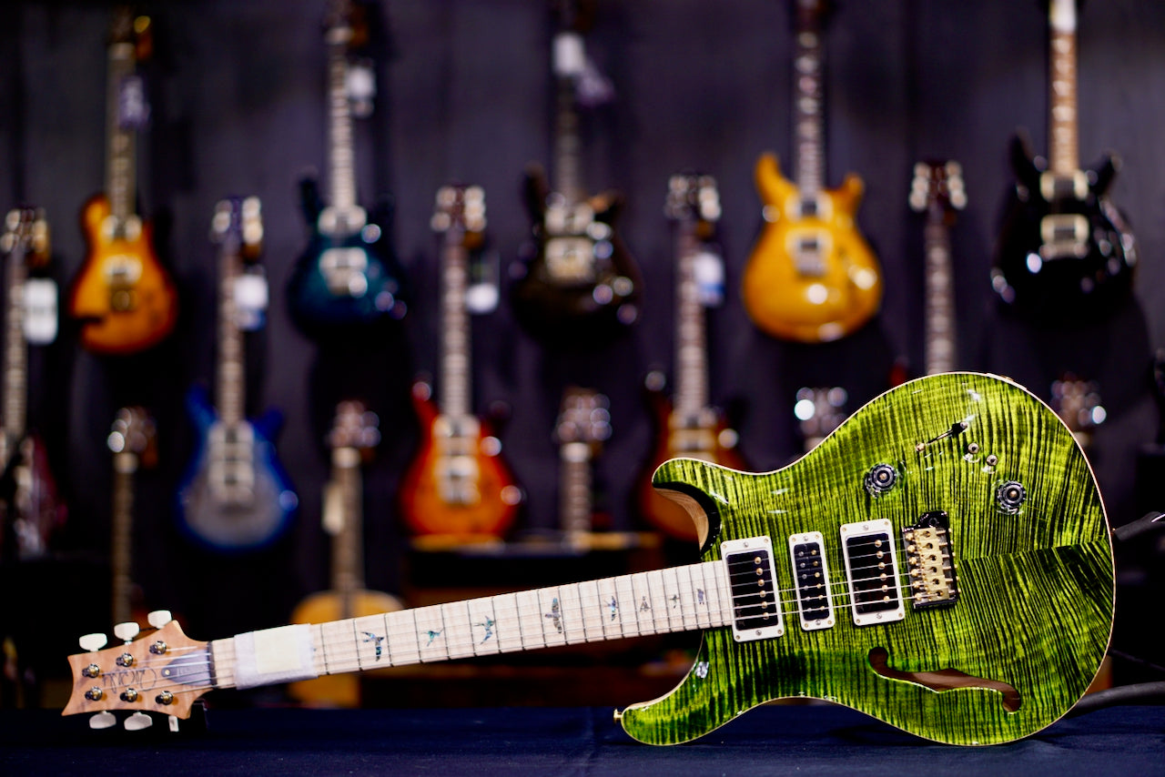 PRS Special 22 semi hollow wood library Jade 0408485