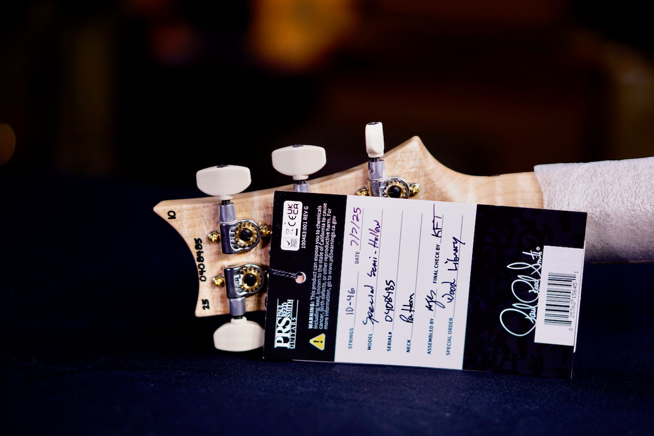 PRS Special 22 semi hollow wood library Jade 0408485