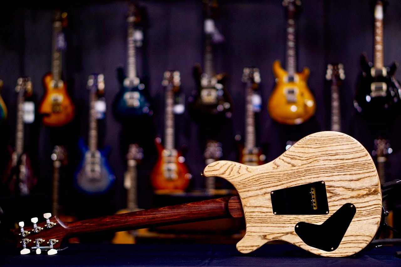 PRS Custom 24 Piezo Wood Library Rosewood Neck Blue Fade 0412660