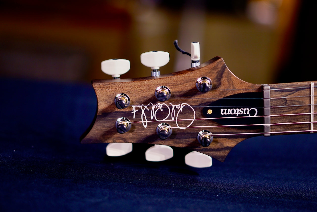 PRS Custom 24 Wood Library Burnt Maple Leaf Satin Rosewood Neck 0412052