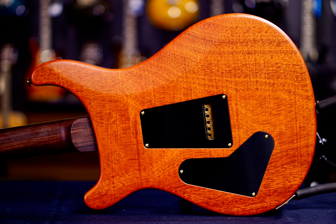 PRS Custom 24 Wood Library Burnt Maple Leaf Satin Rosewood Neck 0412052
