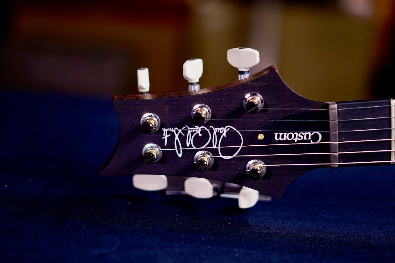 PRS Custom 24 Piezo Wood Library Rosewood Neck Violet Blue Burst 0412661