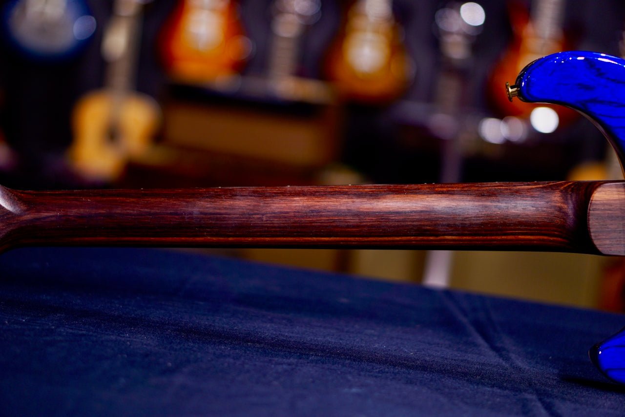 PRS Custom 24 Piezo Wood Library Rosewood Neck Violet Blue Burst 0412661