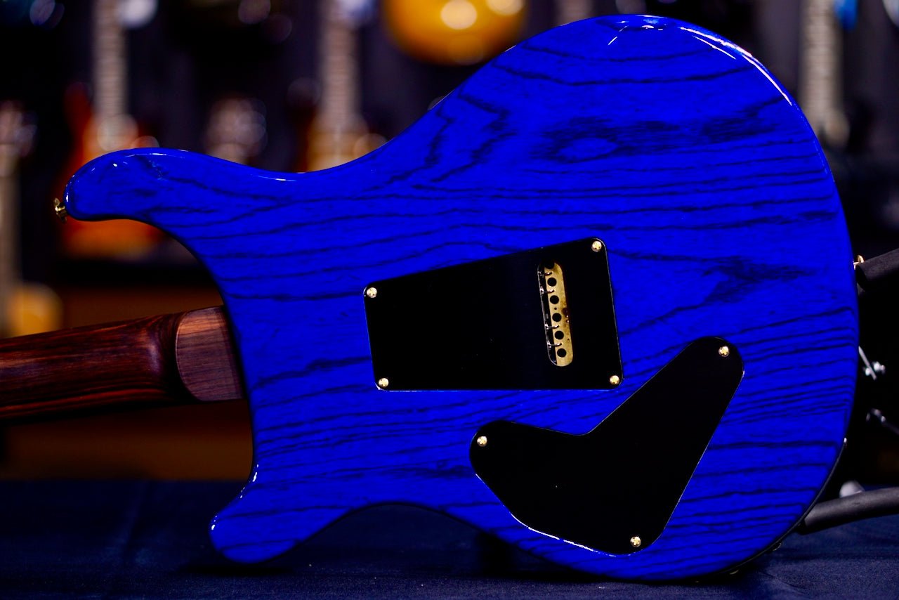 PRS Custom 24 Piezo Wood Library Rosewood Neck Violet Blue Burst 0412661