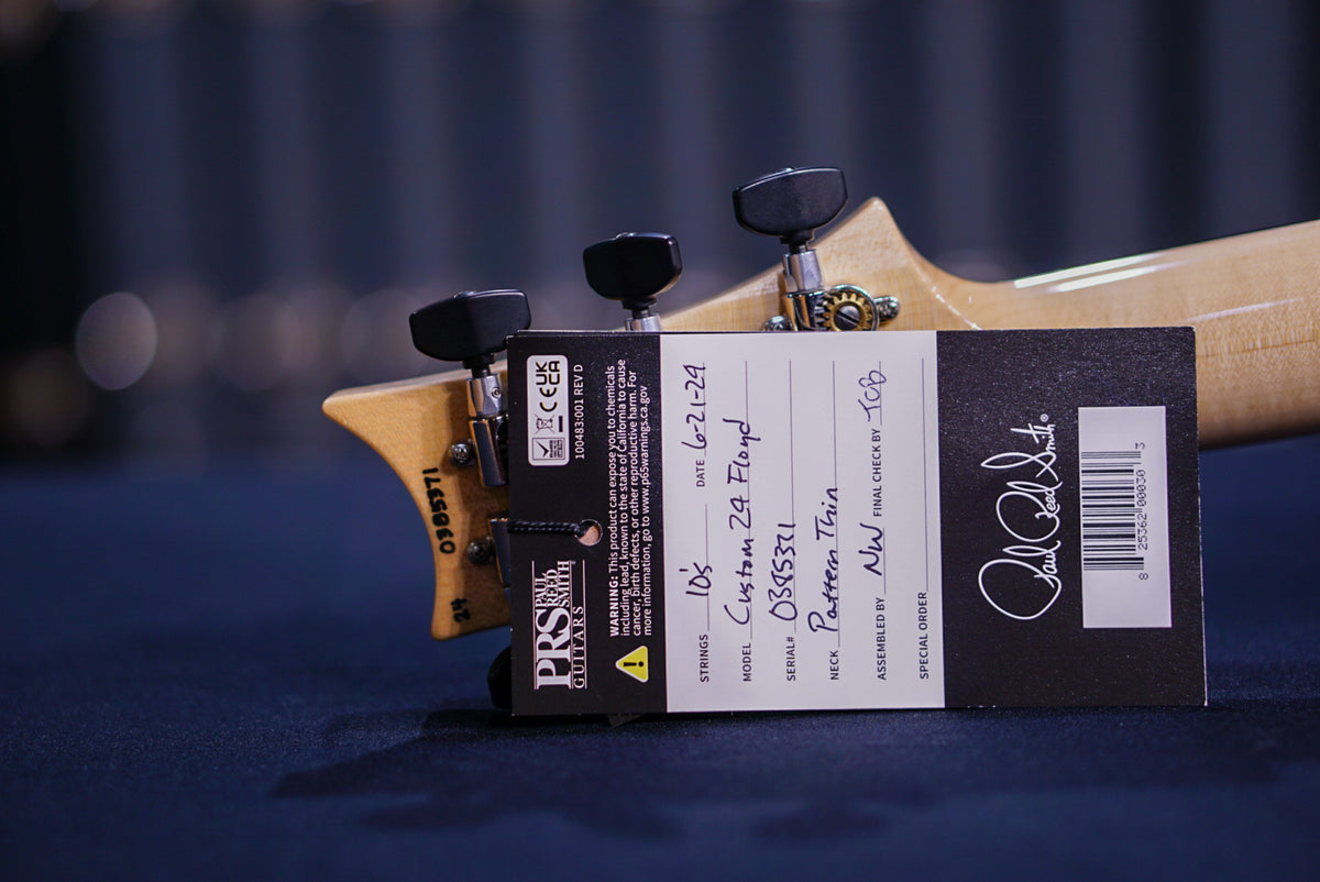 PRS Custom 24 Floyd Yellow Tiger 0385371