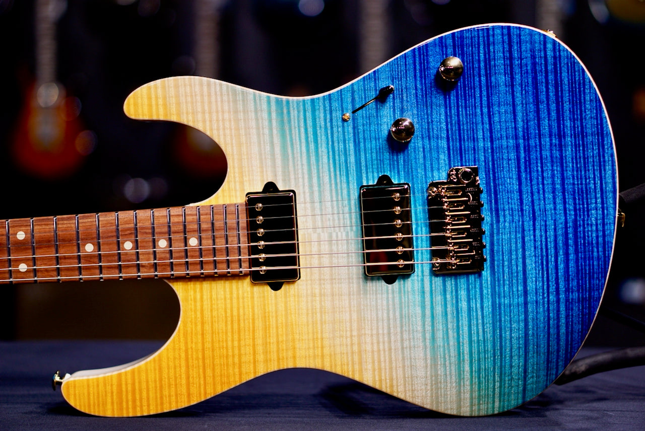 RESERVED Suhr Modern Custom Beach Gradient White Back 87845