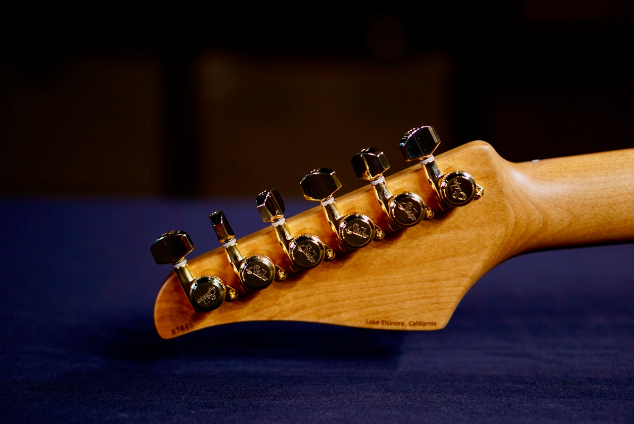 RESERVED Suhr Modern Custom Beach Gradient White Back 87845